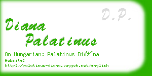 diana palatinus business card